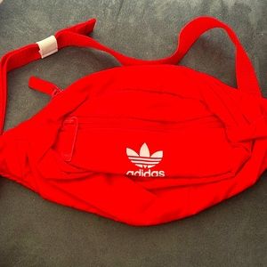 Red Adidas Fanny pack